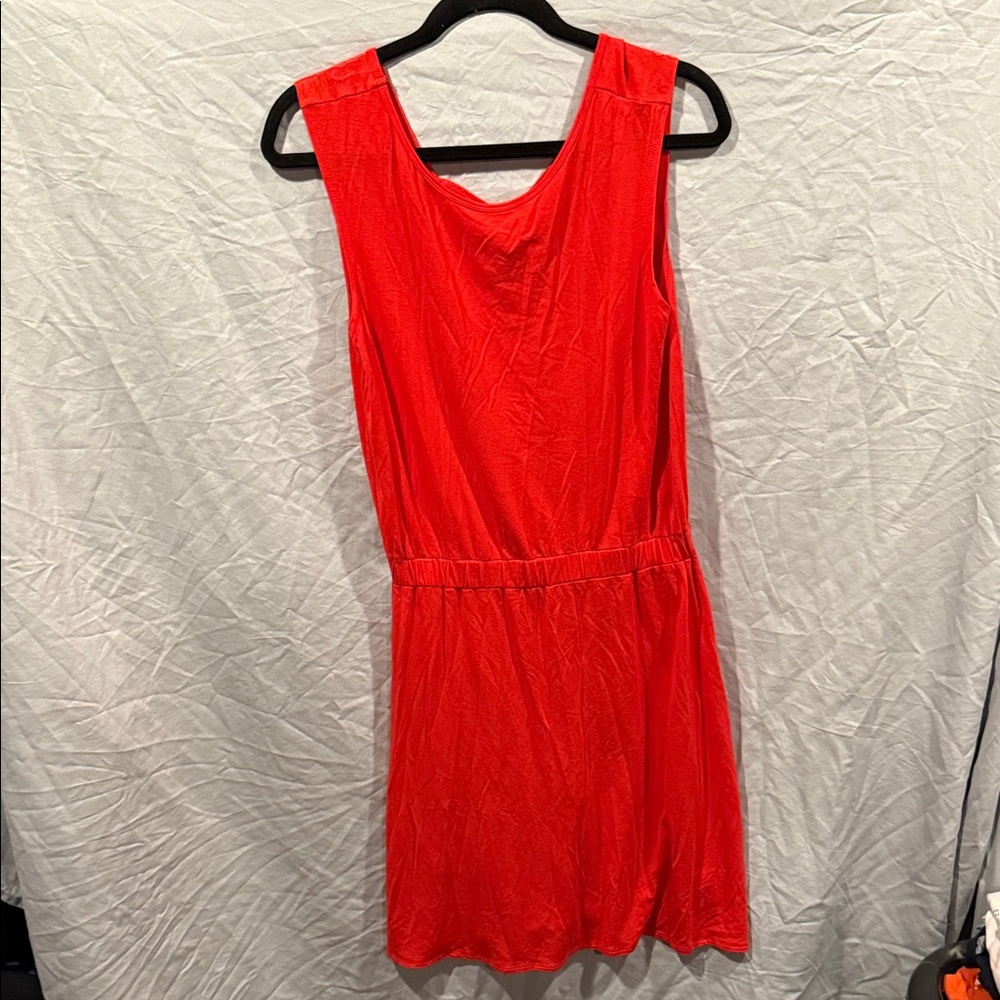 Athleta Vibrant Red Mini Dress